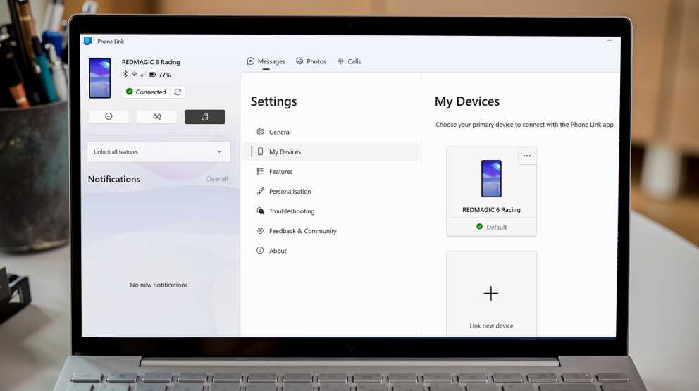 كيفية استخدام برنامج Phone Link علي ويندوز 10 او 11 مع Android أو iPhone