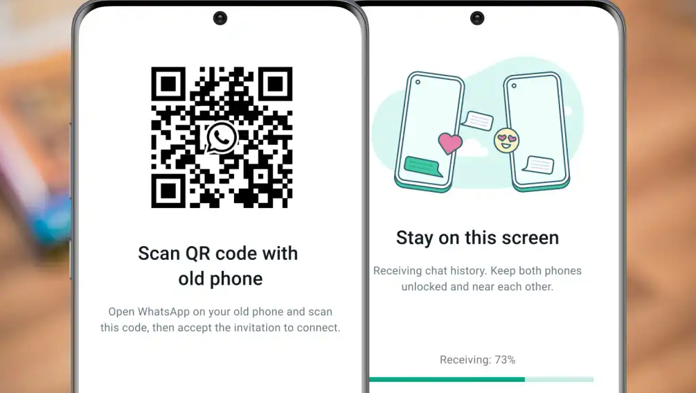 واتساب يتيح ميزه جديده نقل دردشات واتساب WhatsApp بين الهواتف وبعضها